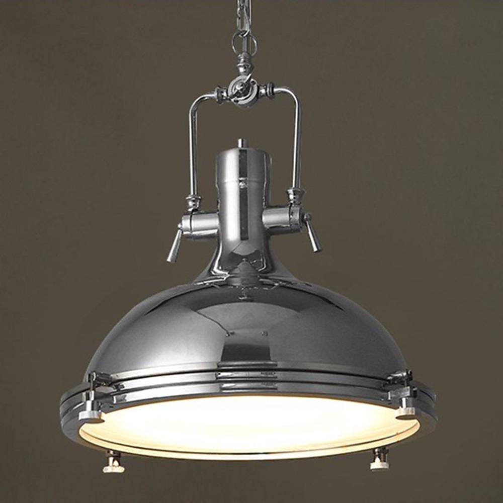 Vintage Metal Lantern Design LED Industrial Pendant Lights Chandeliers-Lighom