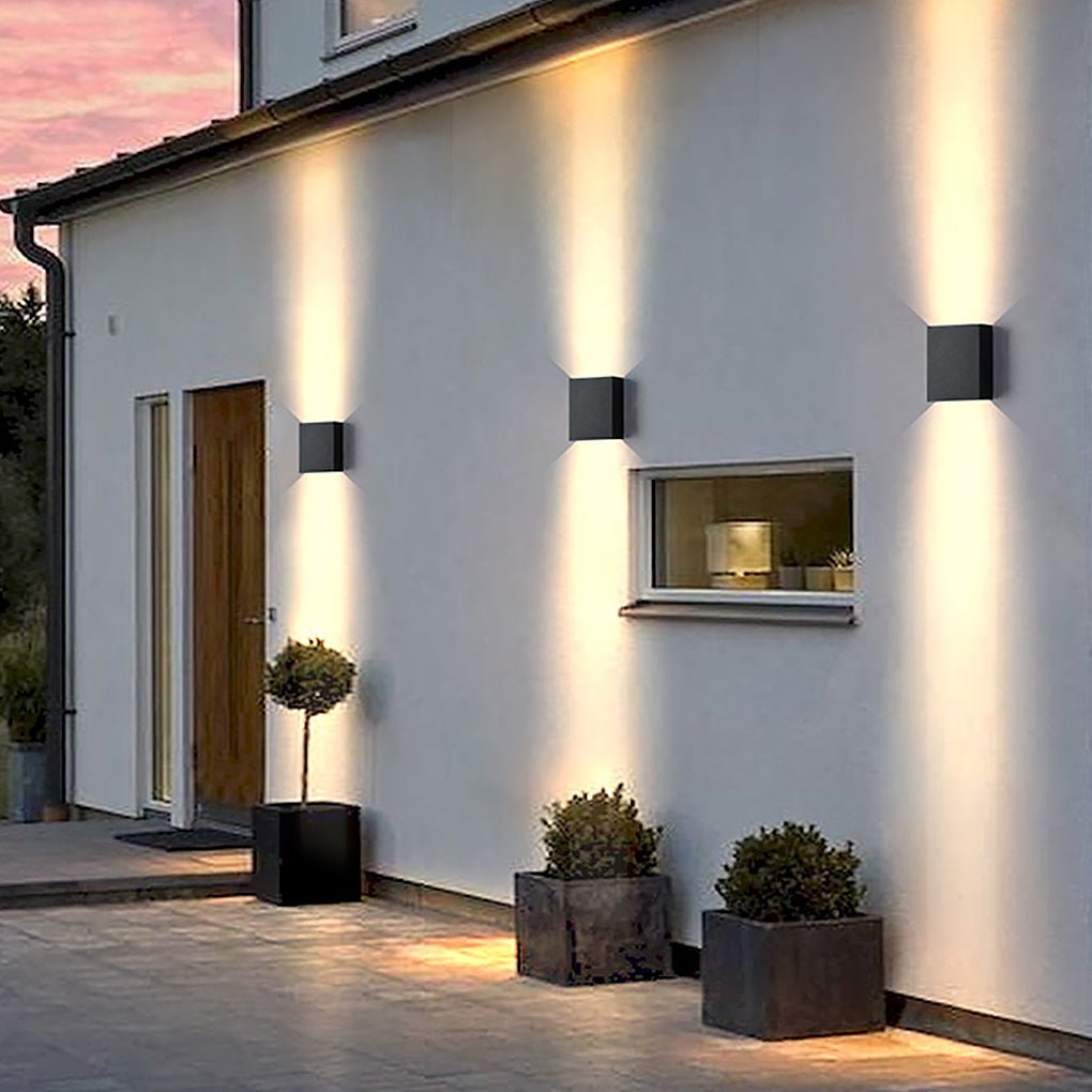 Gorgeous Led Up Down Exterior Lights Modern Outdoor Wall Lighting-Lighom