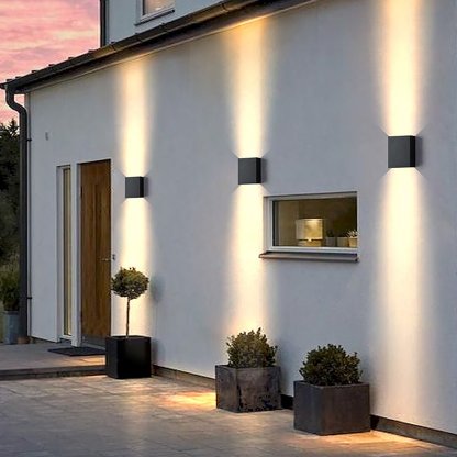 Gorgeous Led Up Down Exterior Lights Modern Outdoor Wall Lighting-Lighom