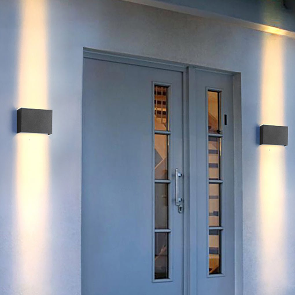 Gorgeous Led Up Down Exterior Lights Modern Outdoor Wall Lighting-Lighom