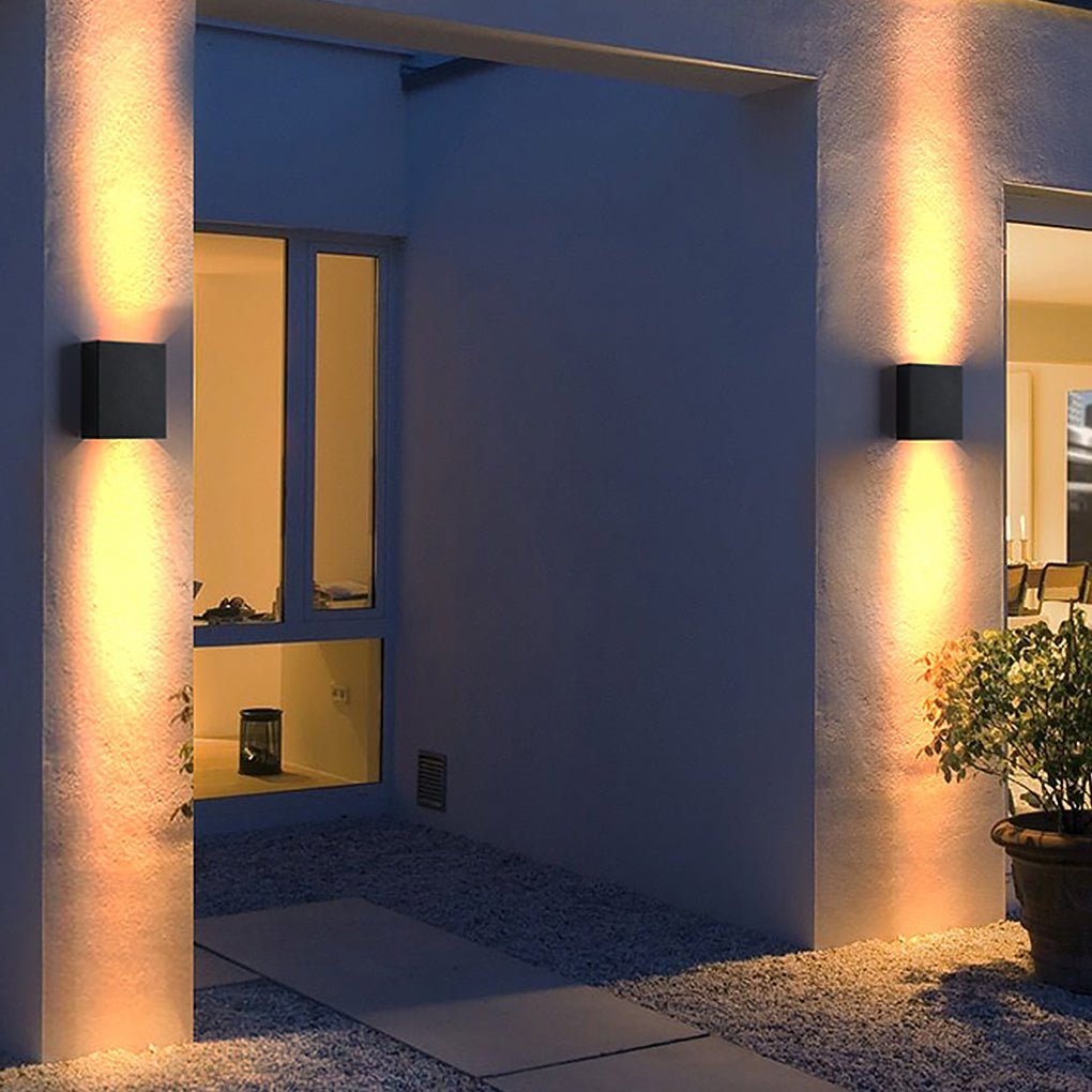 Gorgeous Led Up Down Exterior Lights Modern Outdoor Wall Lighting-Lighom
