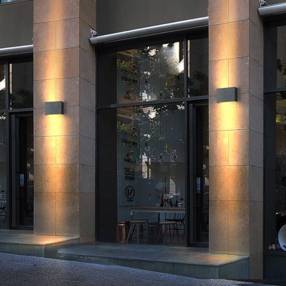 Gorgeous Led Up Down Exterior Lights Modern Outdoor Wall Lighting-Lighom