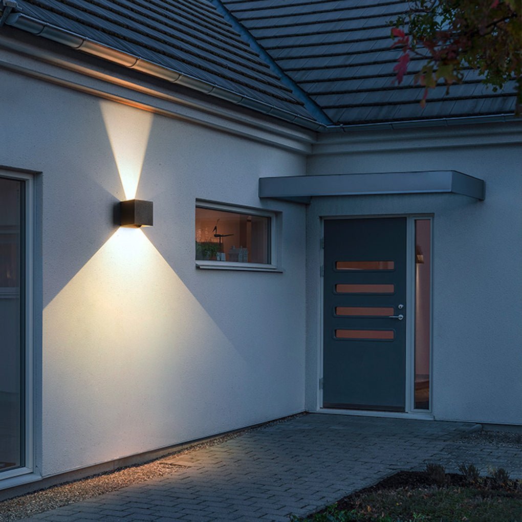 Up down Lighting Waterproof Adjustable Beam Angle Outdoor Wall Lights-Lighom