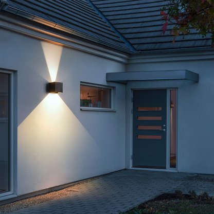 Up down Lighting Waterproof Adjustable Beam Angle Outdoor Wall Lights-Lighom