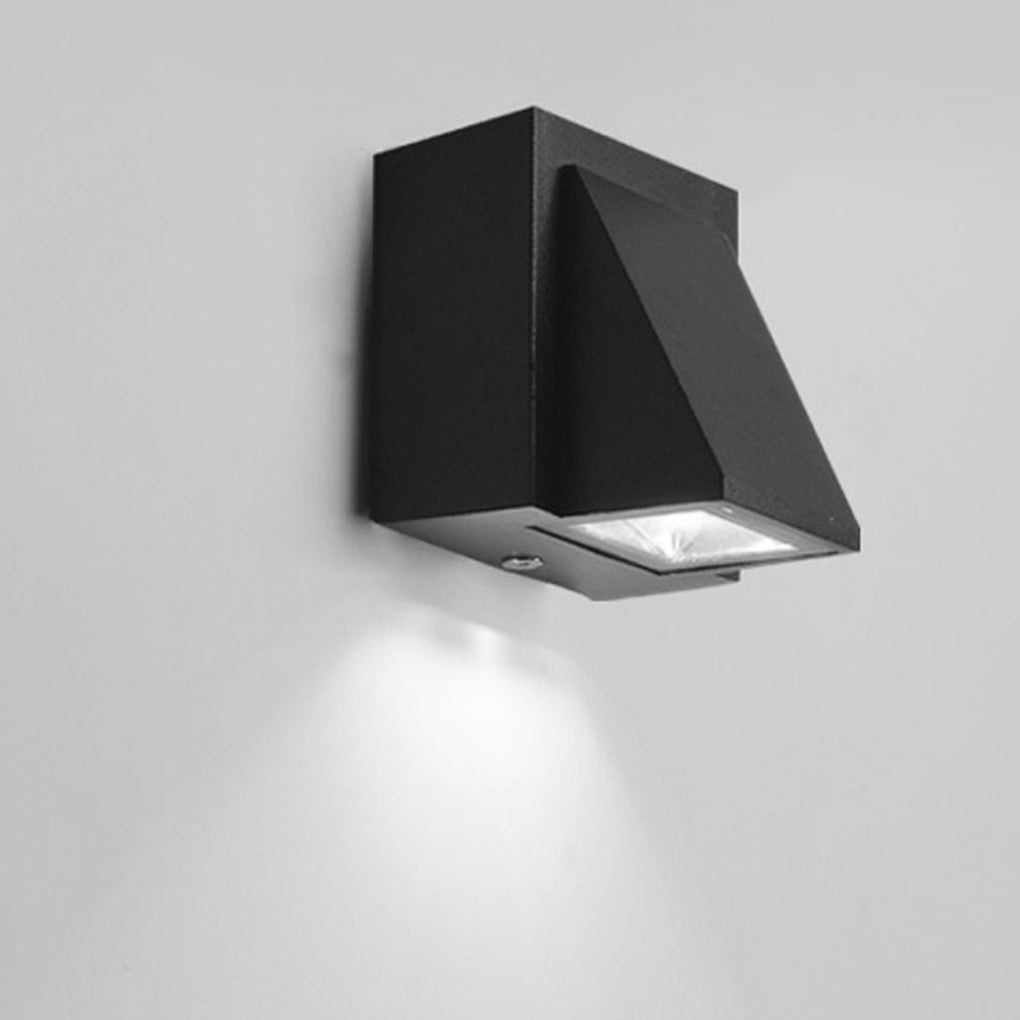 Waterproof Up & Down K-Type Black LED Outdoor Wall Lights-Lighom