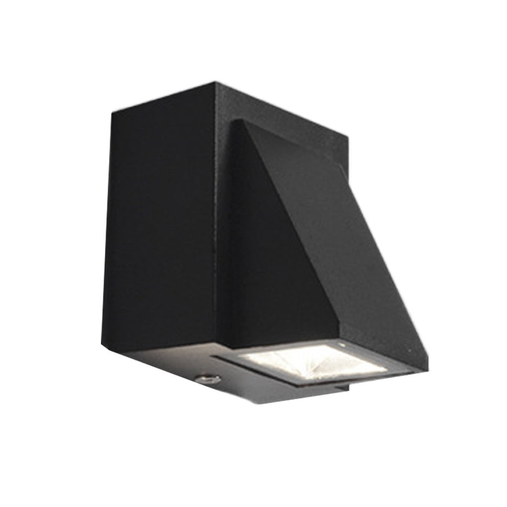 Waterproof Up & Down K-Type Black LED Outdoor Wall Lights-Lighom