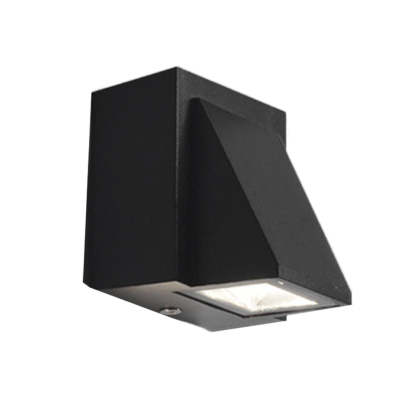 Waterproof Up & Down K-Type Black LED Outdoor Wall Lights-Lighom