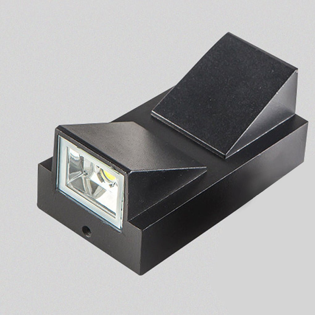 Waterproof Up & Down K-Type Black LED Outdoor Wall Lights-Lighom