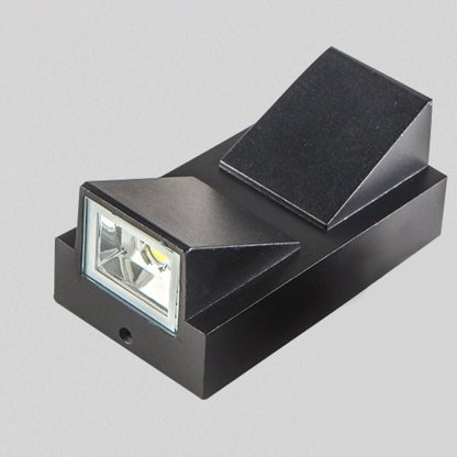 Waterproof Up & Down K-Type Black LED Outdoor Wall Lights-Lighom
