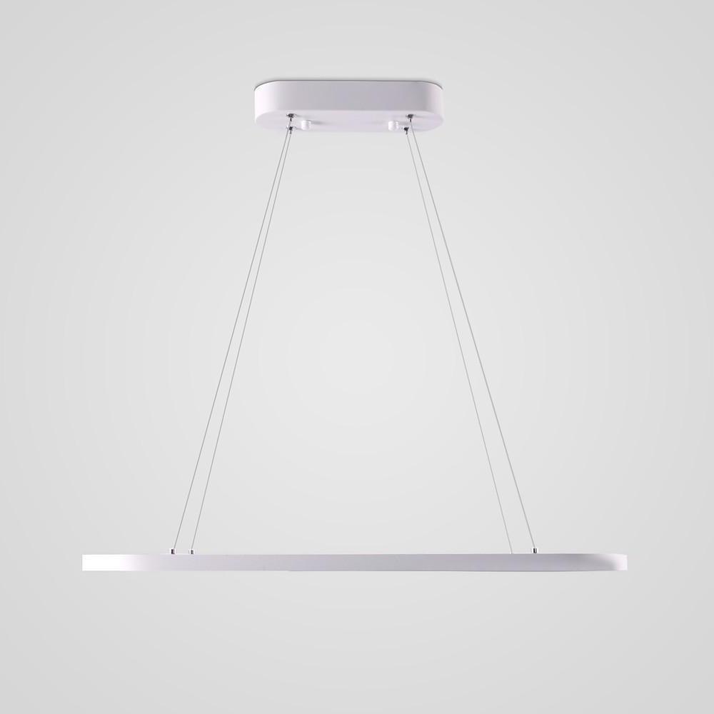 Rectangular Curves Dining Room Chandeliers Metal Modernist Pendant Lighting-Lighom