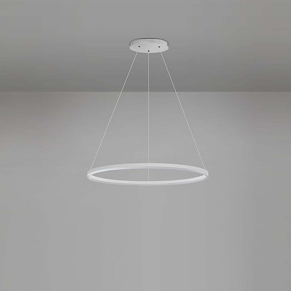 Circle LED Modern Chandelier Pendant Light Hanging Lamp Island Lights-Lighom