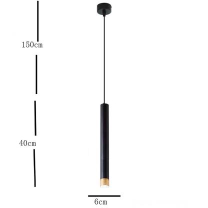 Industrial Linear LED Metal Island Pendant Light