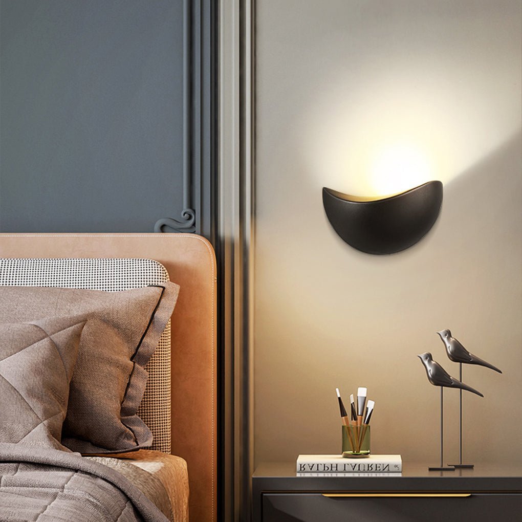 Unique Creative Minimalist Shape LED Aisle Staircase Outdoor Wall Sconces-Lighom