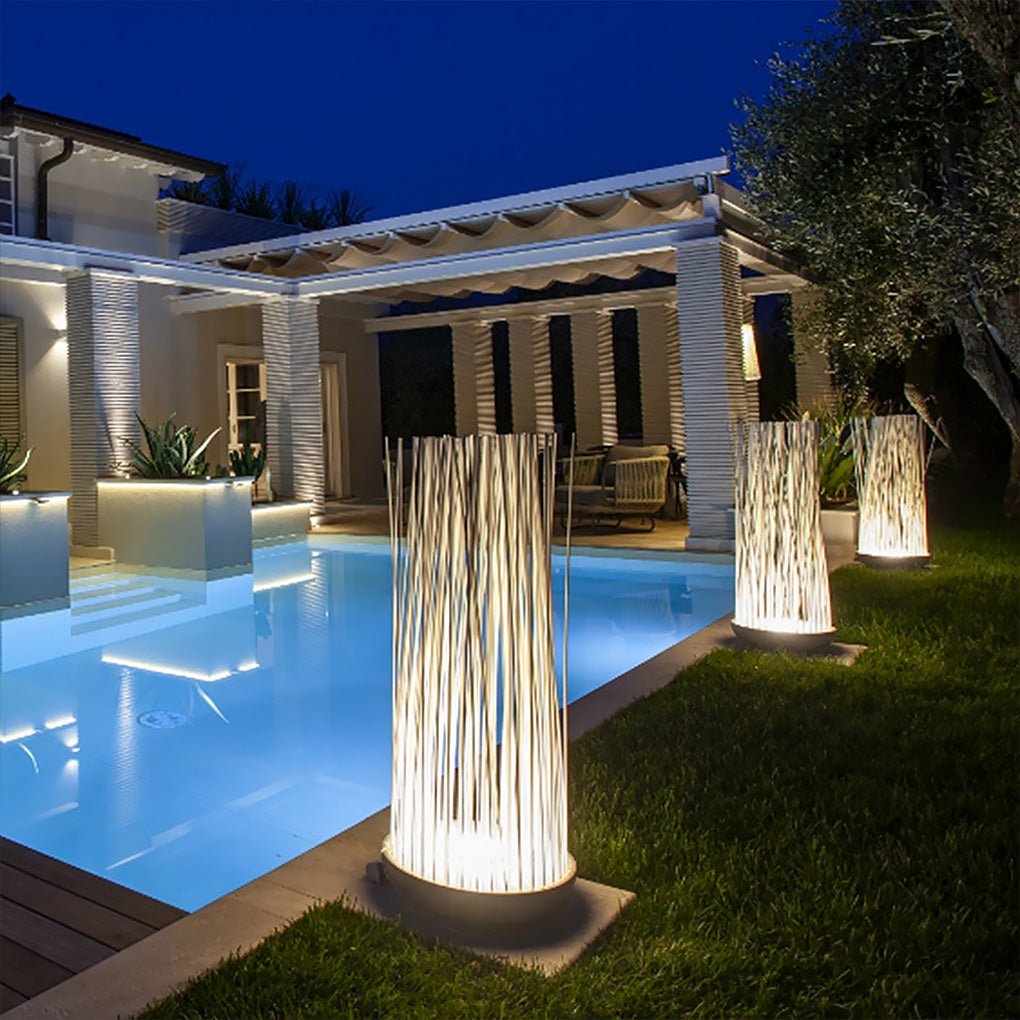Lush Waterproof LED Outdoor Floor Lamp-Lighom