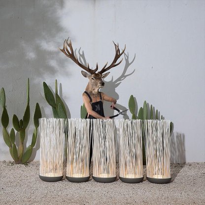Lush Waterproof LED Outdoor Floor Lamp-Lighom