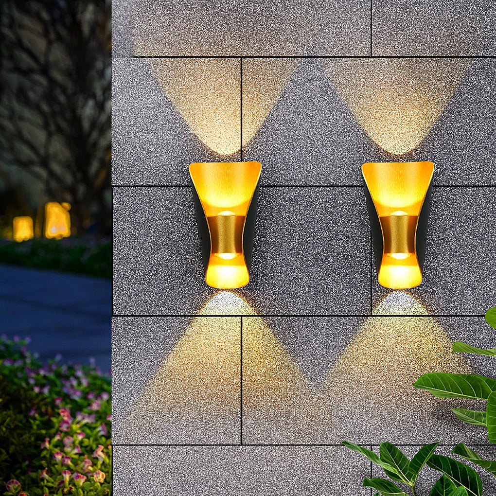 Unique Creative Up and Down Lights Outdoor Wall Lights Waterproof Wall Sconces Wall Lamp-Lighom