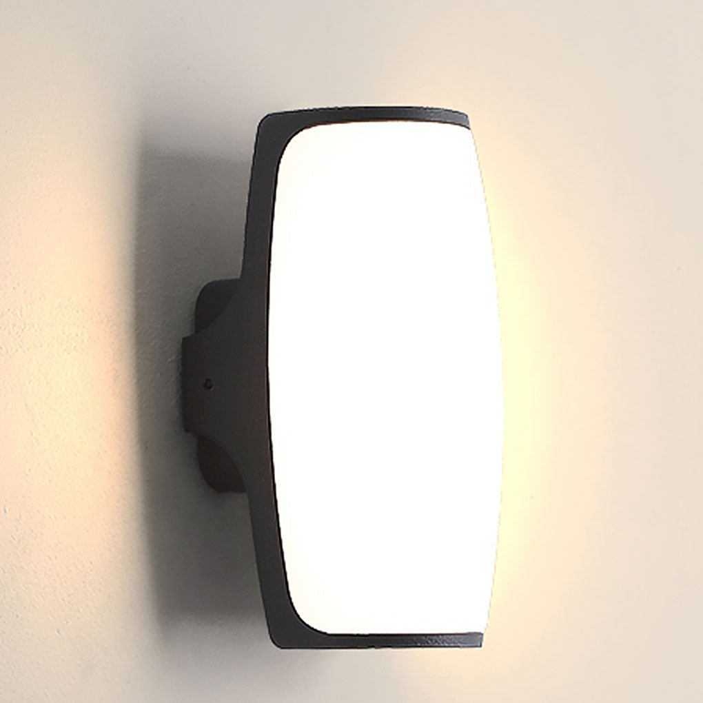 Unique Double-layer Lampshade Waterproof Outdoor LED Wall Lamp for Villa Courtyard Balcony-Lighom