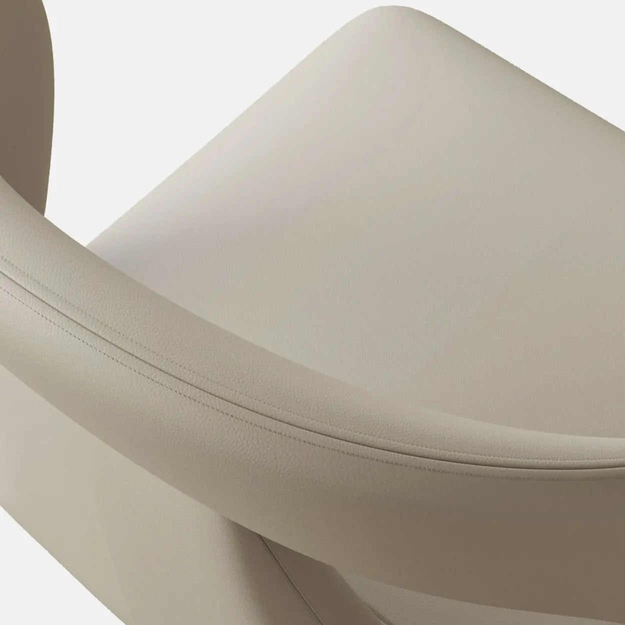 Unique Faux Leather Armless Upholstered Dining Chair
