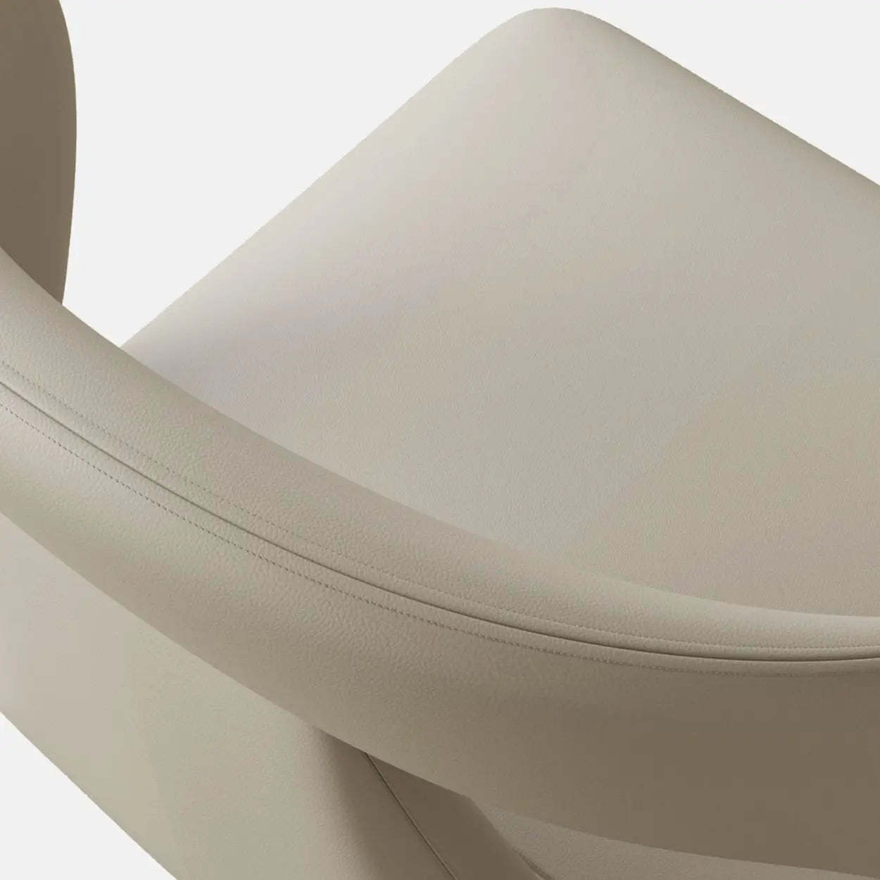Unique Faux Leather Armless Upholstered Dining Chair