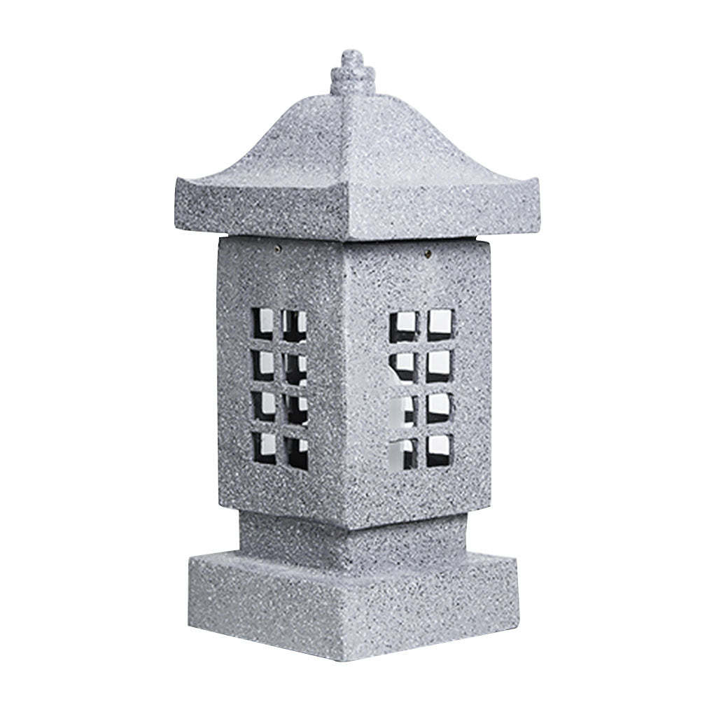 Unique Outdoor Waterproof Imitation Stone Pillar Landscape Lighting Decorative Lamp-Lighom