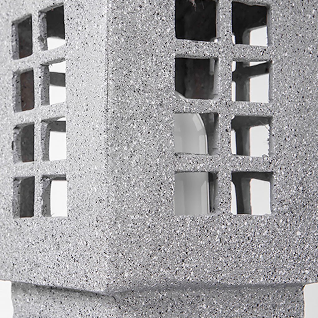 Unique Outdoor Waterproof Imitation Stone Pillar Landscape Lighting Decorative Lamp-Lighom