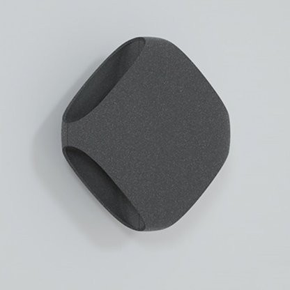 Square LED Waterproof Black Modern Outdoor Wall Lights Fence Post Lights-Lighom