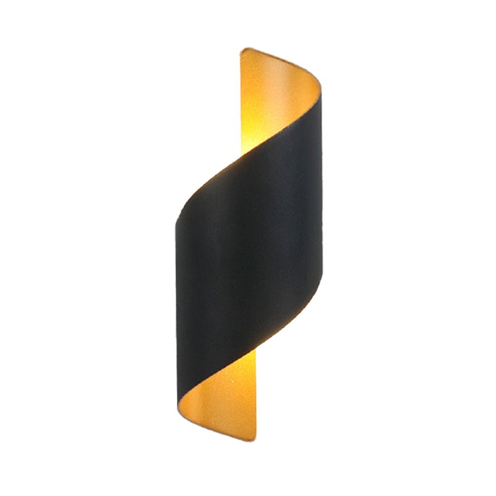 Unique Spiral Design LED Waterproof Two-way Luminous Wall Light for Aisle Balcony-Lighom