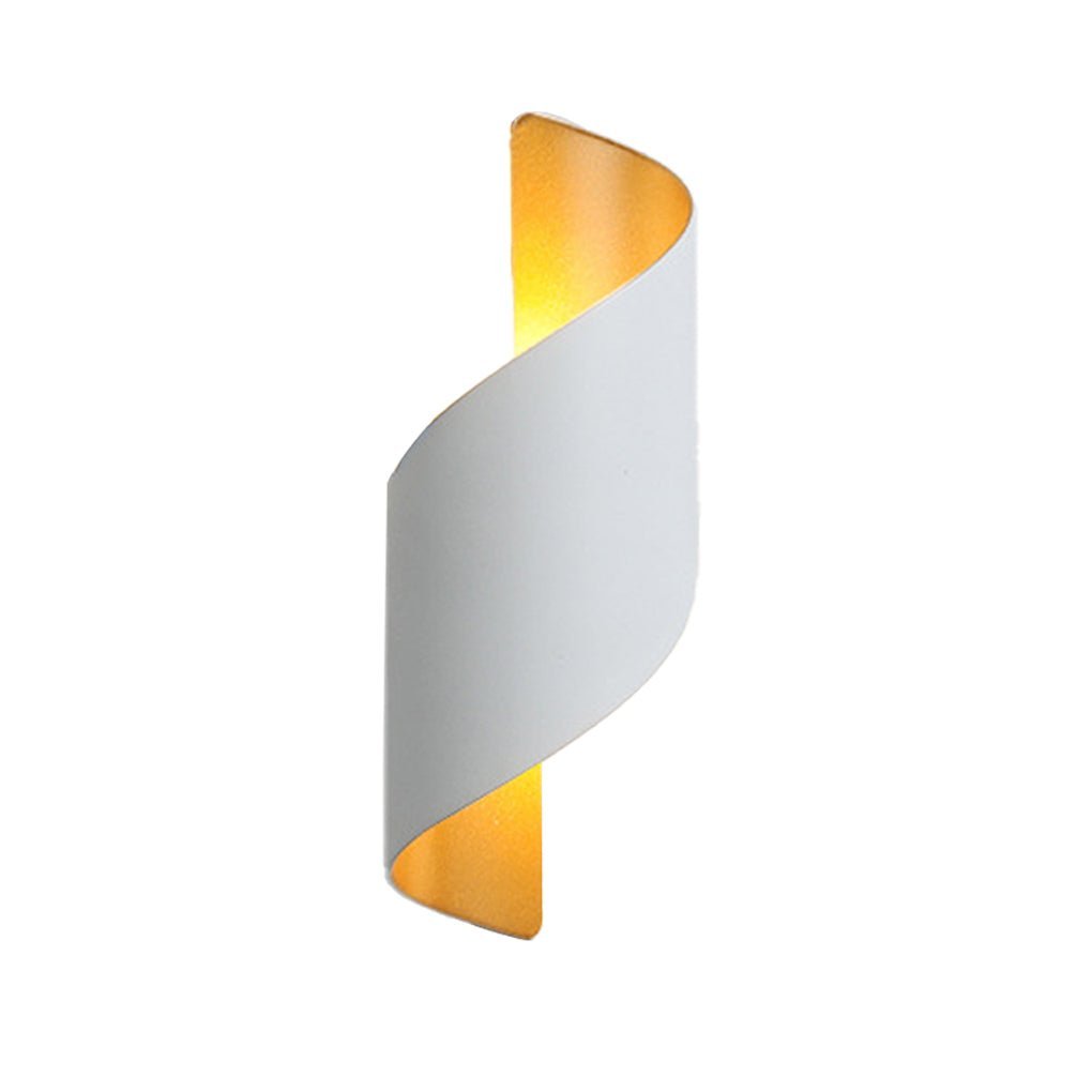 Unique Spiral Design LED Waterproof Two-way Luminous Wall Light for Aisle Balcony-Lighom