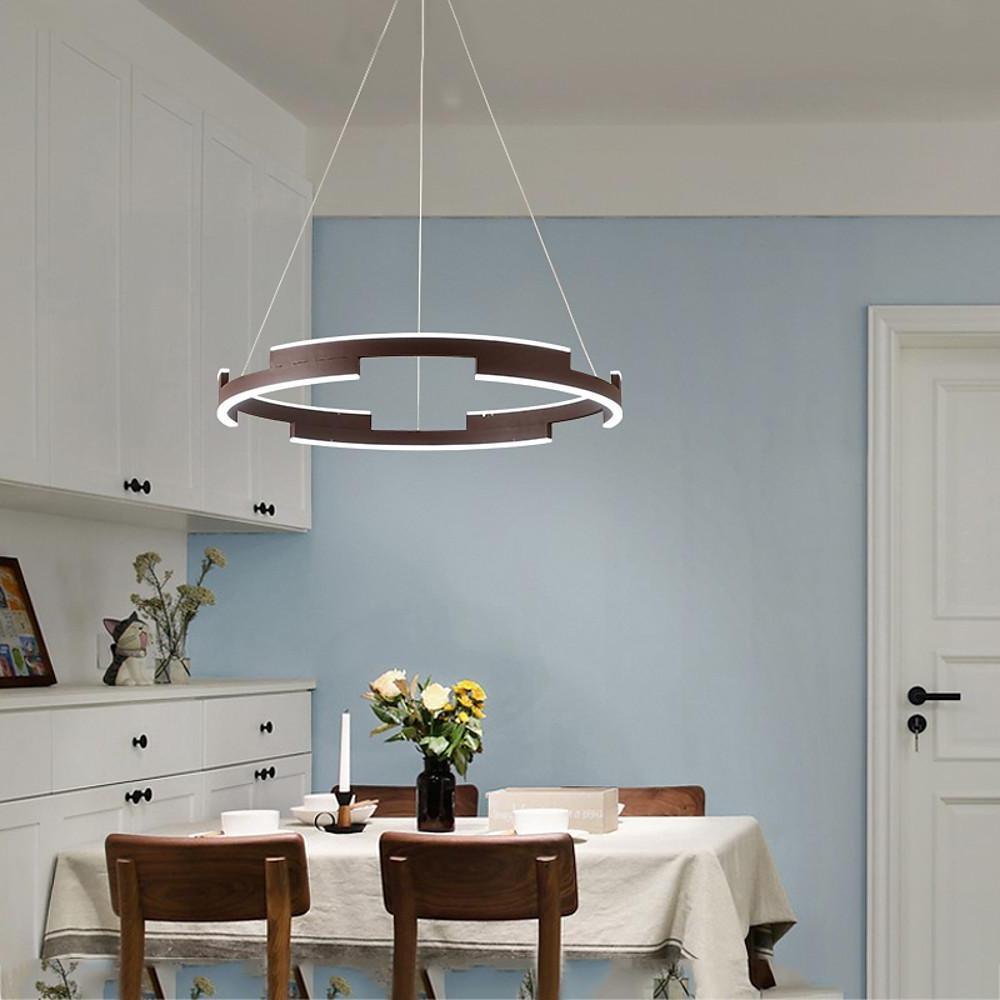 Geometrical Circular LED Modern Chandeliers Kitchen Island Lighting-Lighom