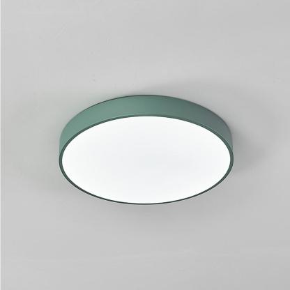 Ultra-thin Round LED Modern Ceiling Lights Flush Mount Lighting-Lighom