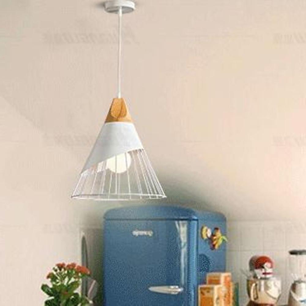 Lighom modern rust lantern black pendant lighting — Matte Black