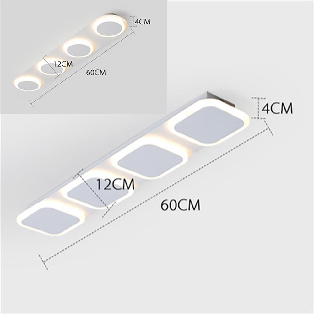 Round LED Modern Flush Mount Fixture