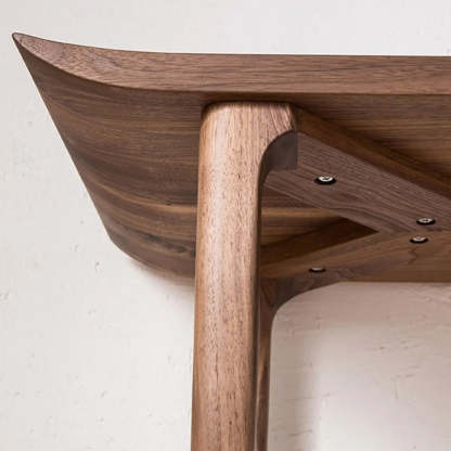 Versatile Rectangular Elm Cocoa Entryway Table