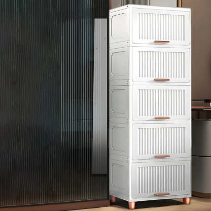Gray Acrylic Vertical Lingerie Organizer Chest
