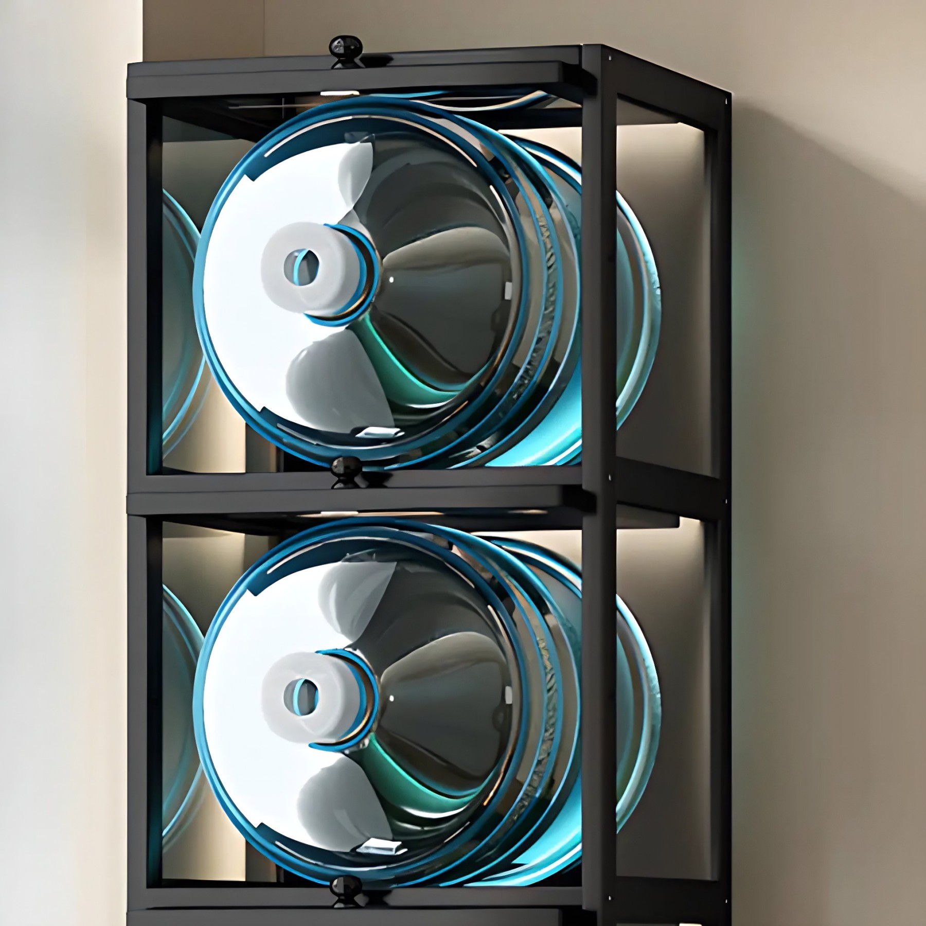 Vertical Narrow Display Bookcase