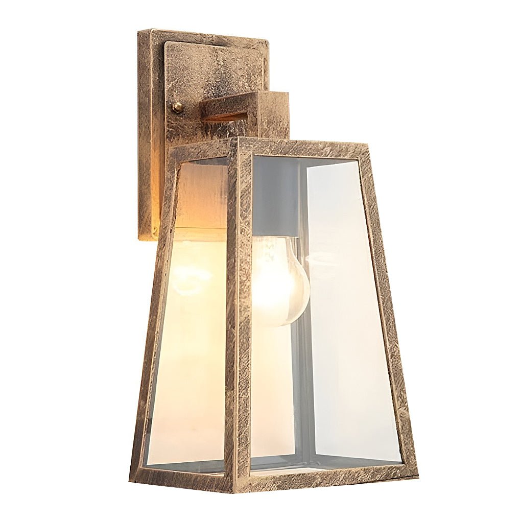 Vintage Industrial Style Glass Sconce Waterproof Outdoor Wall Lights Wall Lamp-Lighom