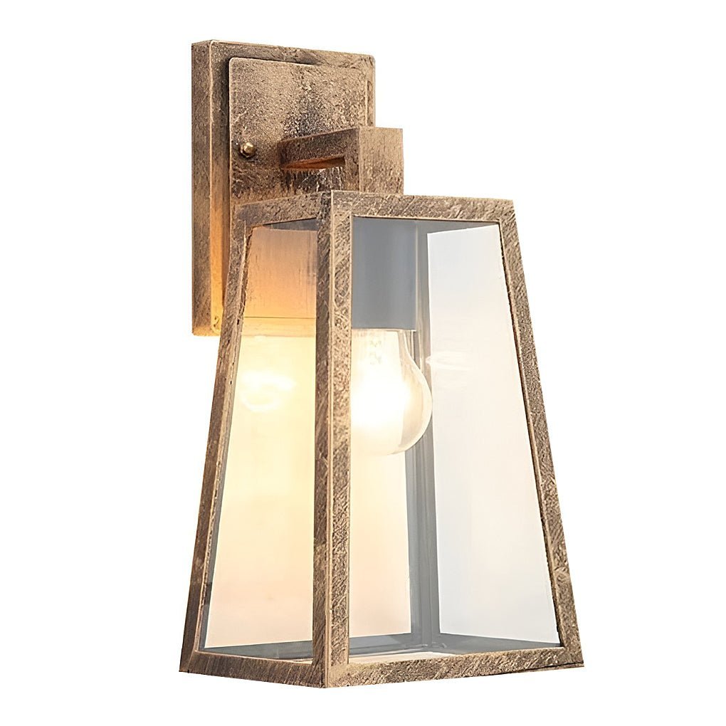 Vintage Industrial Style Glass Sconce Waterproof Outdoor Wall Lights Wall Lamp-Lighom