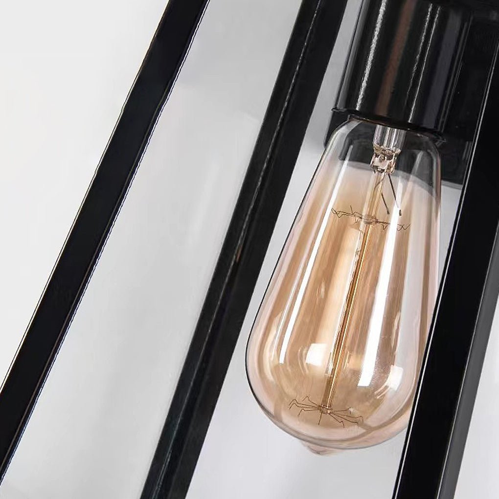 Vintage Industrial Style Glass Sconce Waterproof Outdoor Wall Lights Wall Lamp-Lighom
