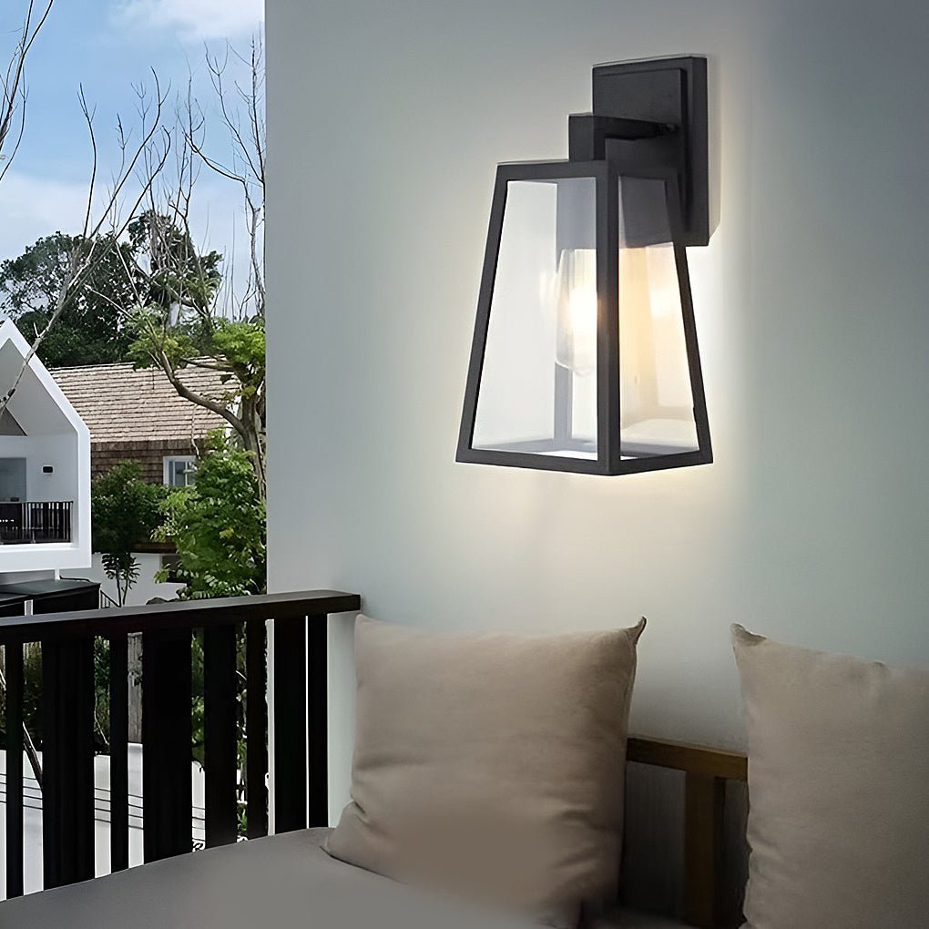 Vintage Industrial Style Glass Sconce Waterproof Outdoor Wall Lights Wall Lamp-Lighom