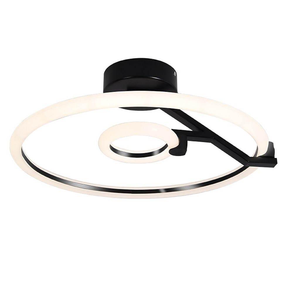 Rings Flush Mount Ceiling Light Abitrary LED Light-Lighom