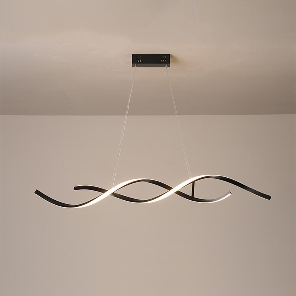 Wave Design Modern Pendant Lighting Minimalist Ceiling Light for Elegant Interiors-Lighom