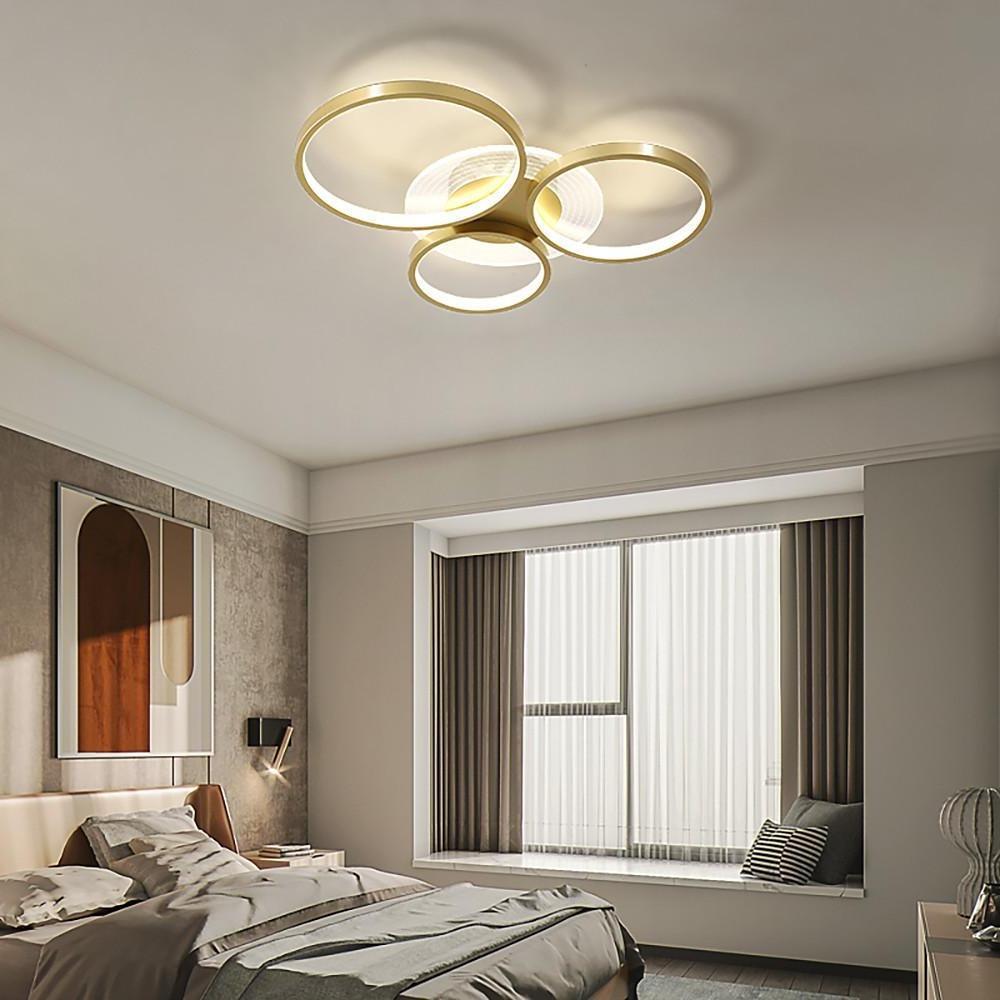 Circles LED Nordic Ceiling Lights Flush Mount Lighting Ceiling Lamp-Lighom