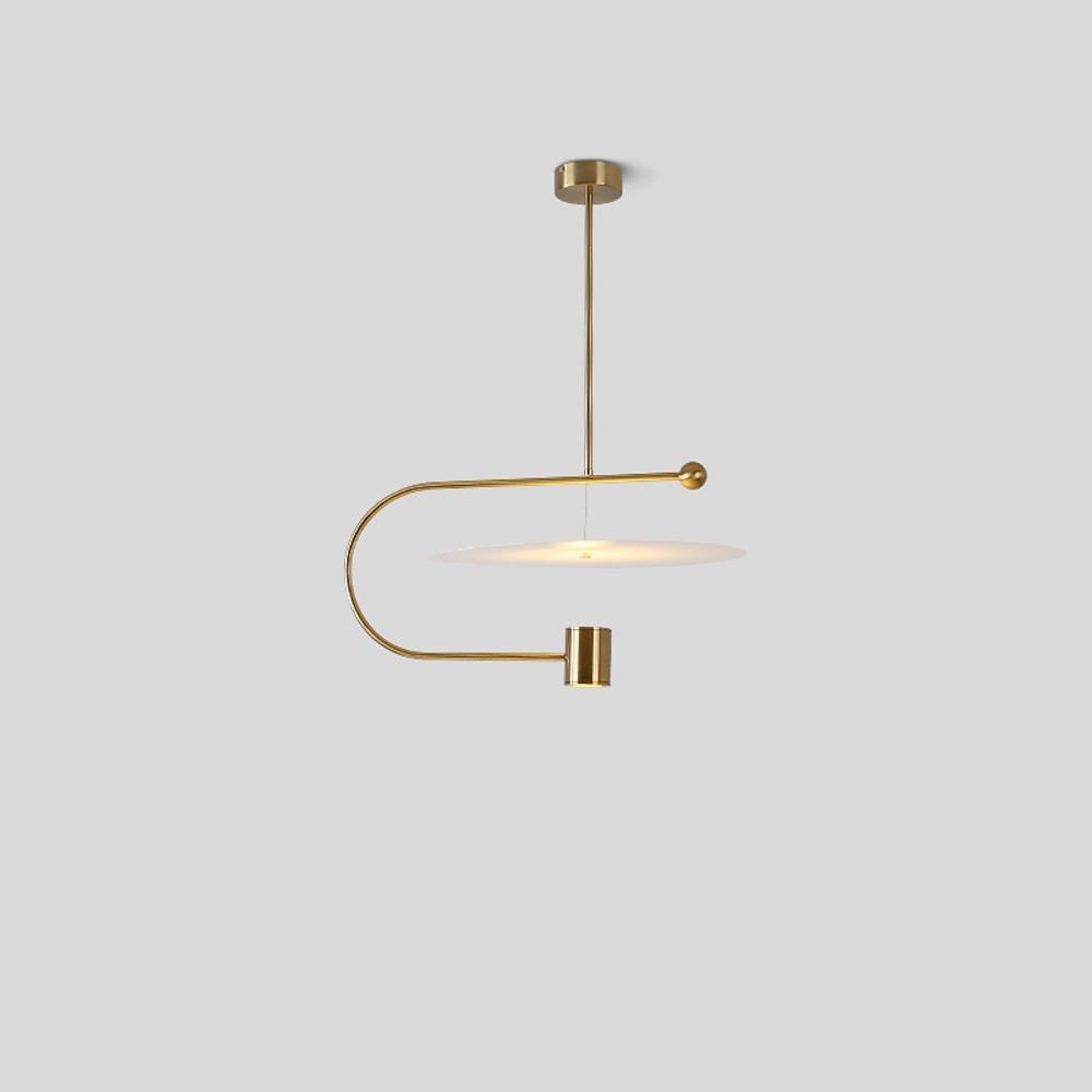 Globe Cylinder Pendant Lights Artistic Metal LED Ceiling Light-Lighom