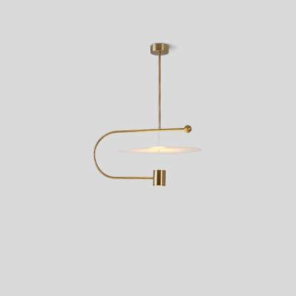 Globe Cylinder Pendant Lights Artistic Metal LED Ceiling Light-Lighom