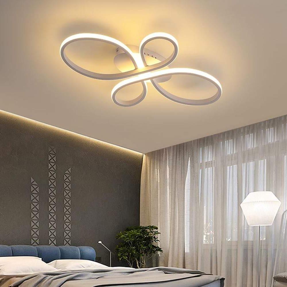 Intertwined Flower LED Modern Flush Mount Ceiling Light