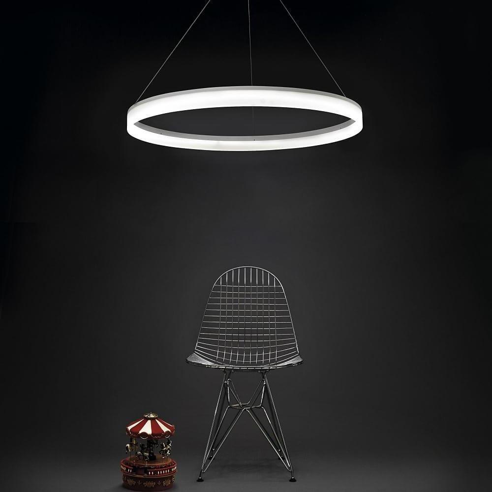 Flat Circular Island Kitchen Pendant Lighting Contemporary Pendant Light-Lighom