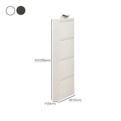 Wall-Mount Drop-Front Shoe Cabinet