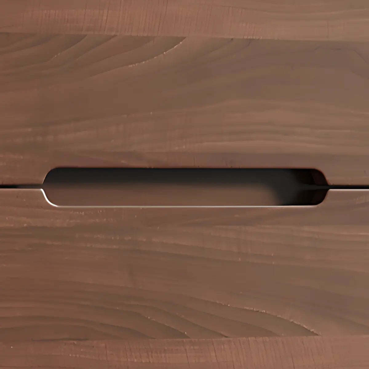 Walnut Brown Large Sideboard with Storage and Shelves