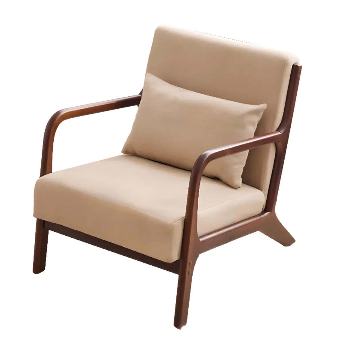 Water Resistant Pillow Back Accent Chair