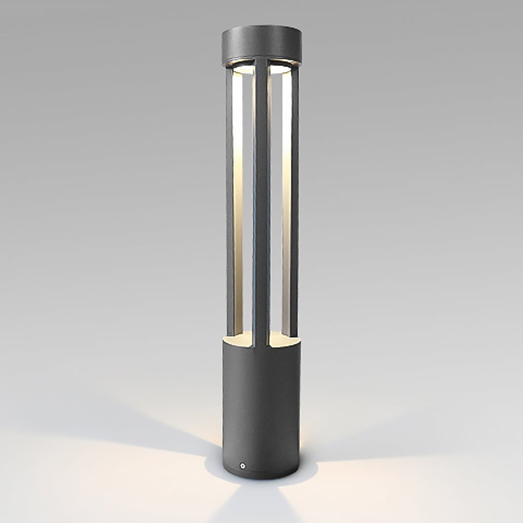 COB 30W LED Bollard Light Modern Open Fixture for Elegant Landscape Lighting-Lighom
